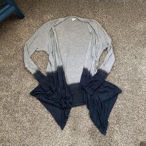 Super Soft Dip-dye High-low Cardigan